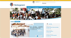 Desktop Screenshot of lherbergement.fr